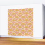 Abstract Dahlias Wall Mural Gallery Image 2