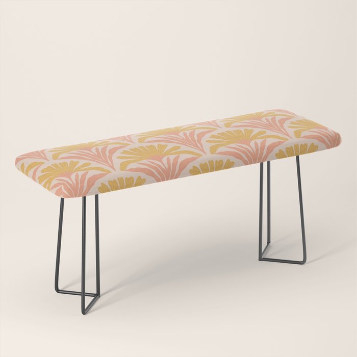 Abstract Dahlias Bench Gallery Image 1