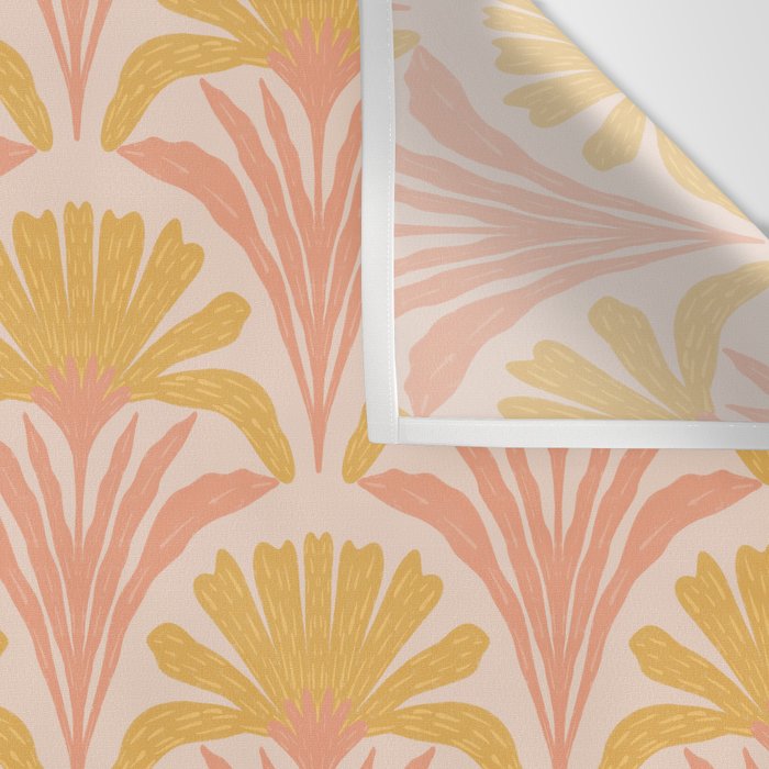 Abstract Dahlias Wall Tapestry Gallery Image 3