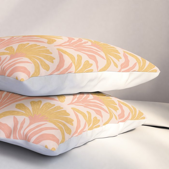 Abstract Dahlias Pillow Sham Gallery Image 3