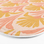 Abstract Dahlias Bath Mat Gallery Image 3