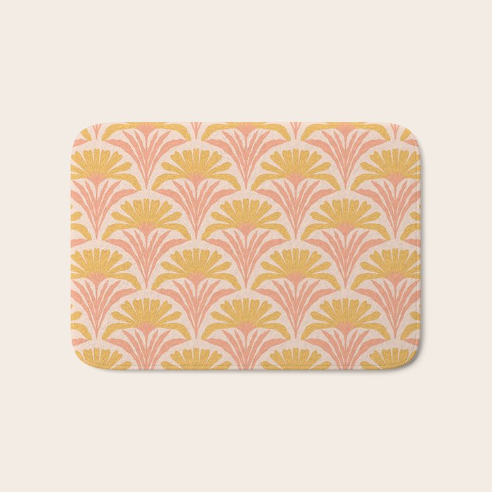 Abstract Dahlias Bath Mat Gallery Image 1