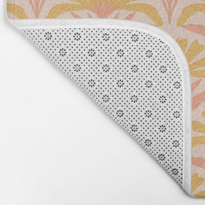 Abstract Dahlias Bath Mat Gallery Image 2
