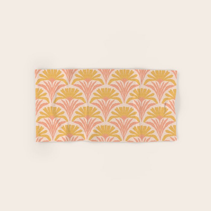 Abstract Dahlias Bath Towel Gallery Image 1