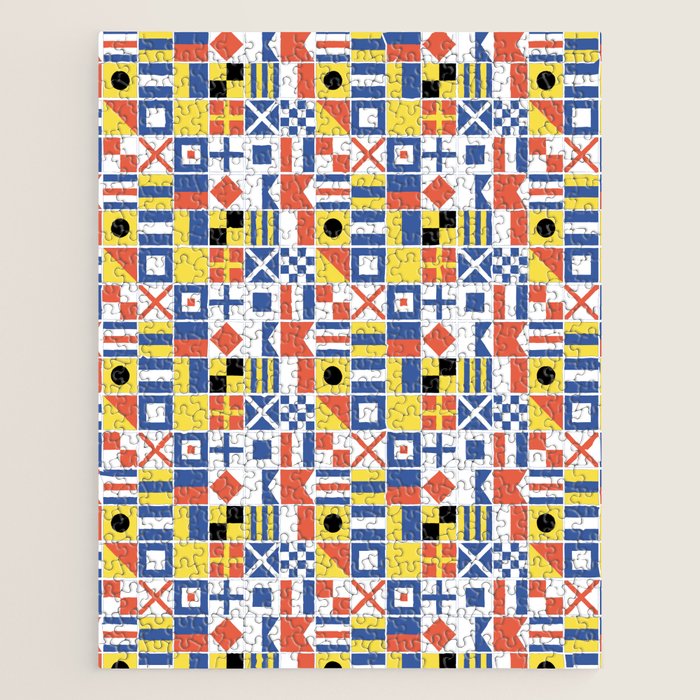 Nautical Flags Jigsaw Puzzle Gallery Image 1