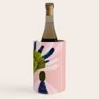 Snowdrop Trio on Blush Pink Wine Chiller Gallery Image 3
