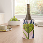 Snowdrop Trio on Blush Pink Wine Chiller Gallery Image 4