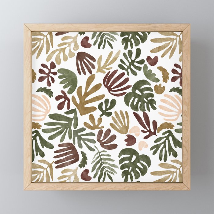 Matisse abstract jungle 17 Mini Art Print Gallery Image 1