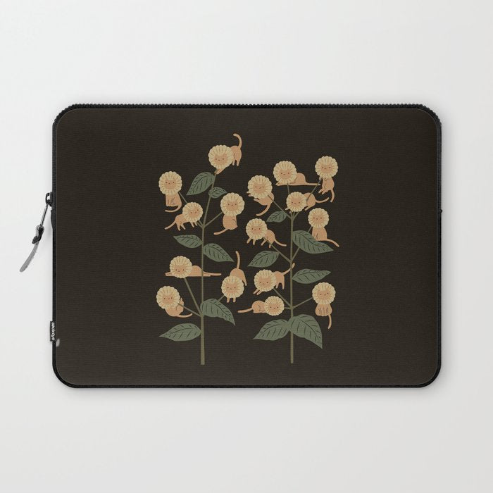 Cat and Plant 7: Catmouflage 2 Laptop Sleeve Gallery Image 1
