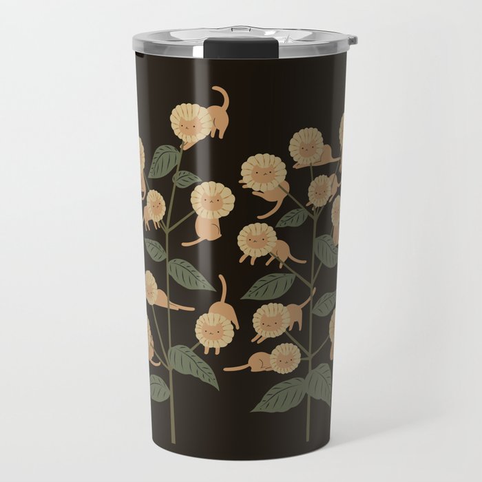 Cat and Plant 7: Catmouflage 2 Travel Mug Gallery Image 1