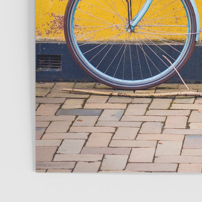 Bike and yellow Poster Gallery Image 3