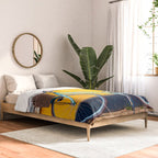 Bike and yellow Comforter Gallery Image 2