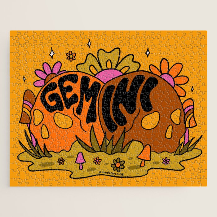 Gemini Skull Jigsaw Puzzle Gallery Image 1