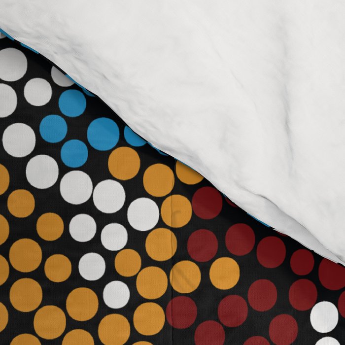 Authentic Aboriginal Art - Wetland Dreaming Comforter Gallery Image 4