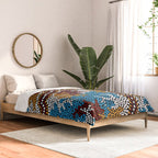 Authentic Aboriginal Art - Wetland Dreaming Comforter Gallery Image 2