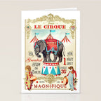 The Circus is in town Stationery Card Gallery Image 2