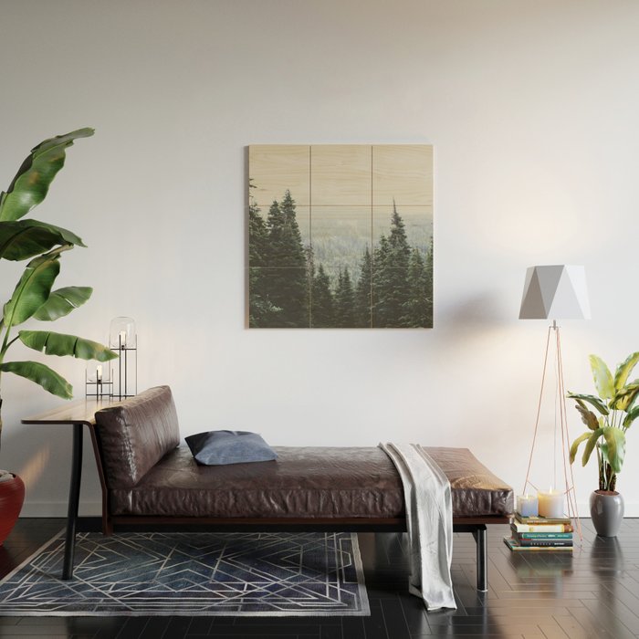 Forest Window Wood Wall Art Gallery Image 2