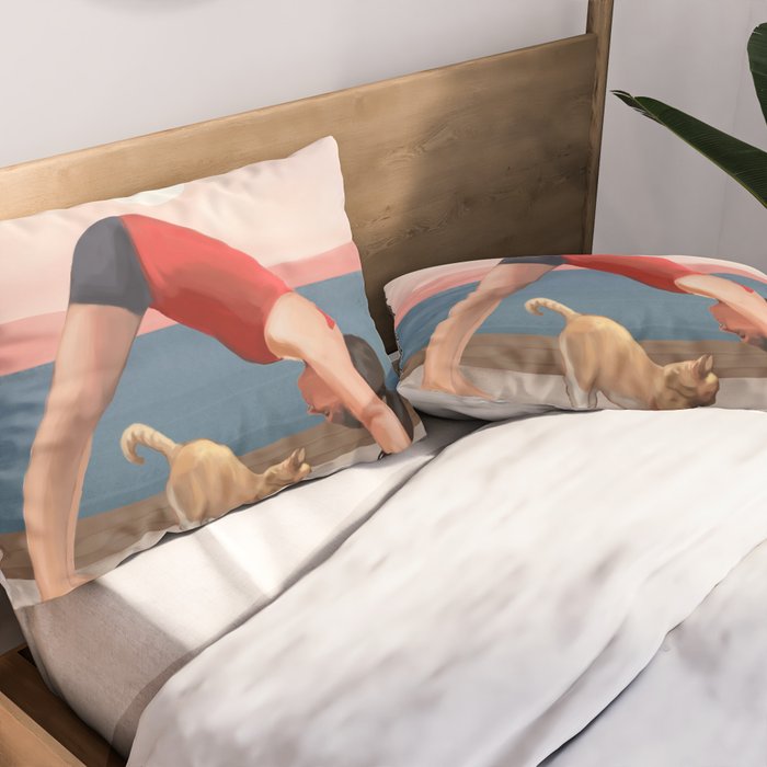 Harmony at Dawn Pillow Sham Gallery Image 2
