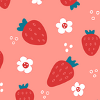 Wild Strawberries Red Coffee Mug Gallery Image 2