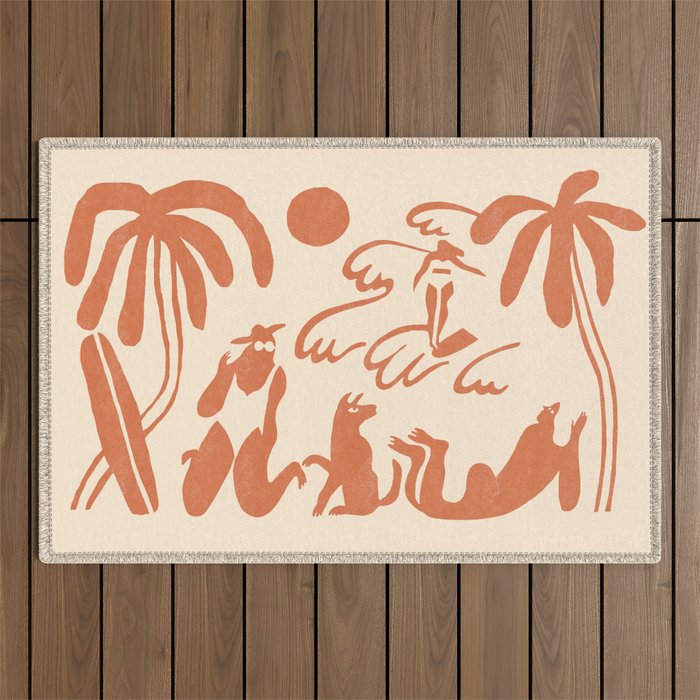 Take me to the beach Outdoor Rug Gallery Image 1