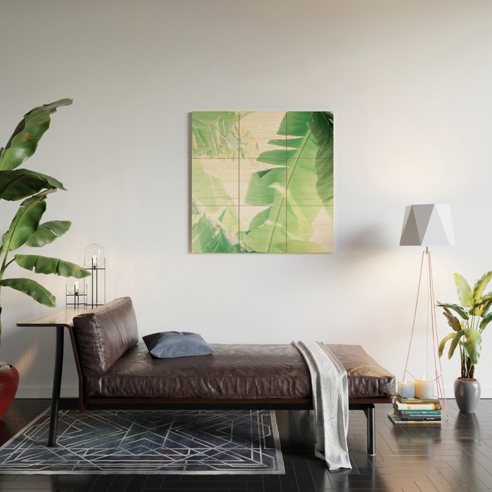 Jungle Abstract II Wood Wall Art Gallery Image 2