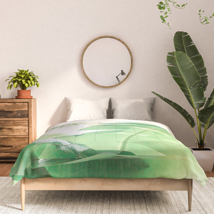 Jungle Abstract II Comforter Gallery Image 3