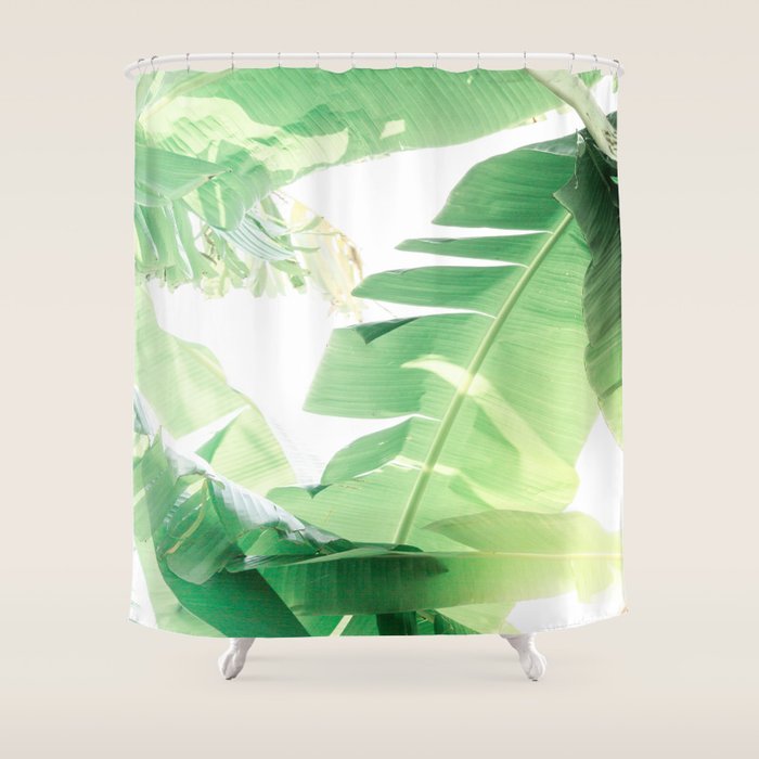 Jungle Abstract II Shower Curtain Gallery Image 1