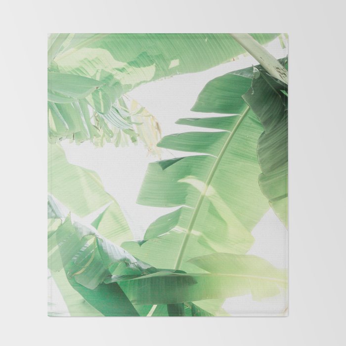 Jungle Abstract II Throw Blanket Gallery Image 2