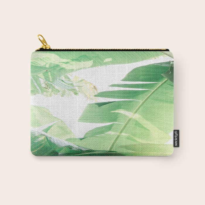 Jungle Abstract II Carry All Pouch Gallery Image 1