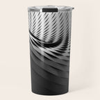 architecture black white Travel Mug Gallery Image 1