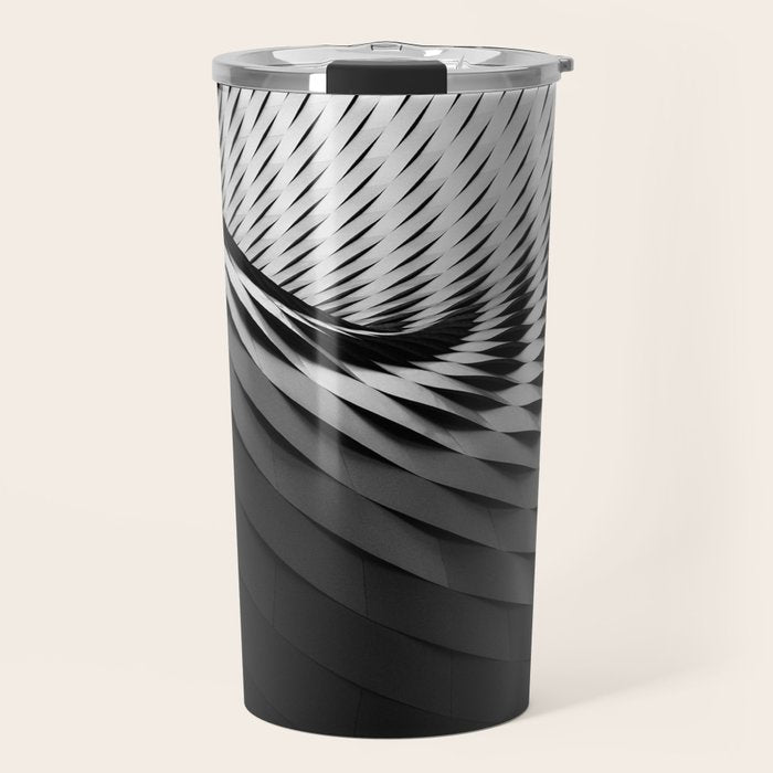 architecture black white Travel Mug Gallery Image 1