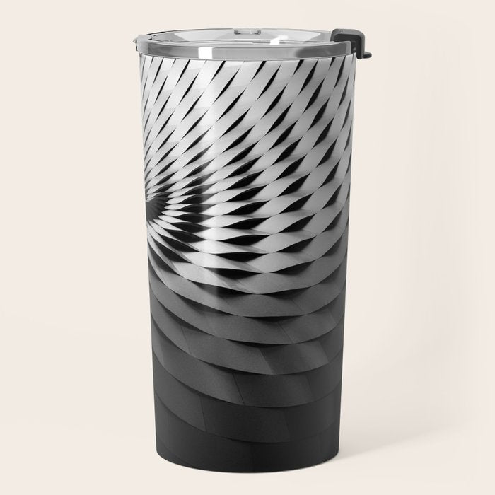 architecture black white Travel Mug Gallery Image 2