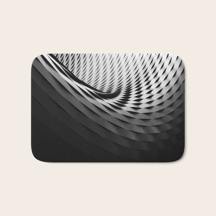architecture black white Bath Mat Gallery Image 1