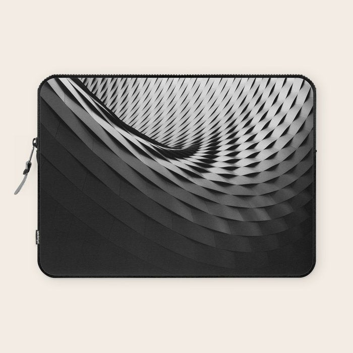 architecture black white Laptop Sleeve Gallery Image 1