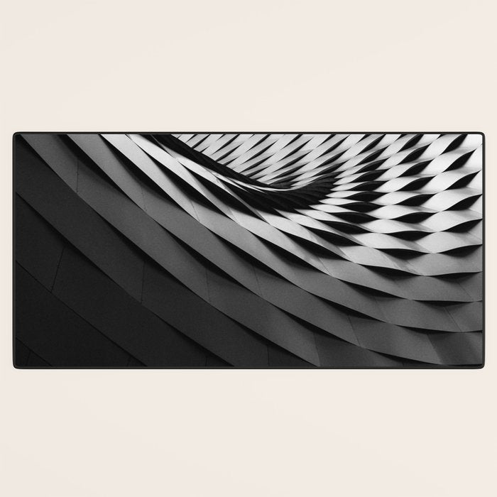 architecture black white Desk Mat Gallery Image 3
