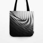 architecture black white Tote Bag Gallery Image 1