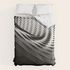 architecture black white Duvet Cover Gallery Image 6