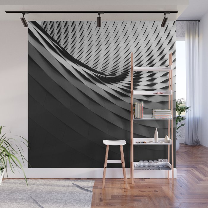 architecture black white Wall Mural