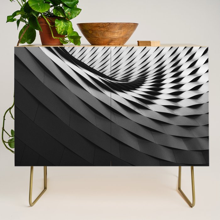 architecture black white Credenza Gallery Image 1
