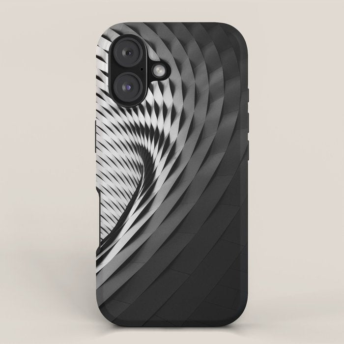 architecture black white iPhone Case Gallery Image 1