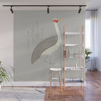 Brolga, Bird of Australia Wall Mural Gallery Image 1