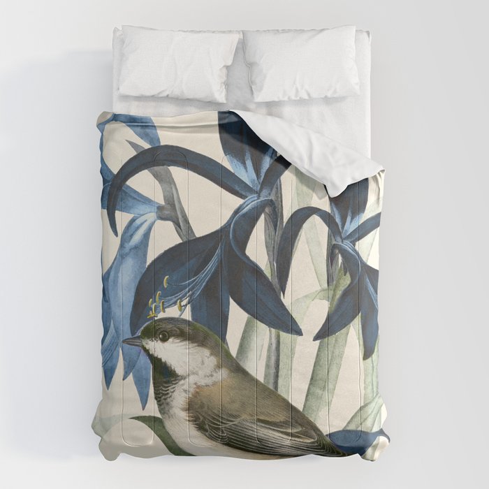 Little Bird and Flowers II Comforter Gallery Image 6