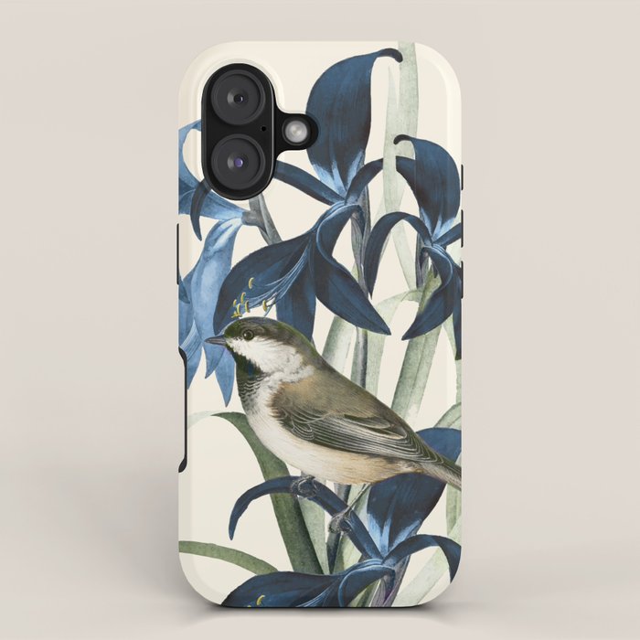 Little Bird and Flowers II iPhone Case Gallery Image 1