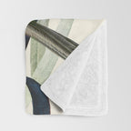 Little Bird and Flowers II Throw Blanket Gallery Image 3