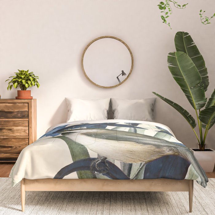 Little Bird and Flowers II Comforter Gallery Image 3