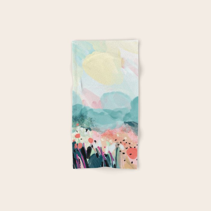 spring landscape Bath Towel Gallery Image 1