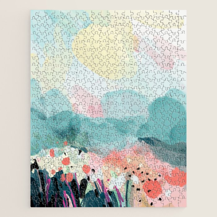 spring landscape Jigsaw Puzzle Gallery Image 1