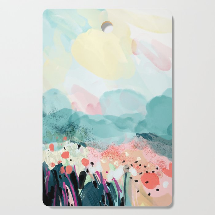 spring landscape Cutting Board Gallery Image 1