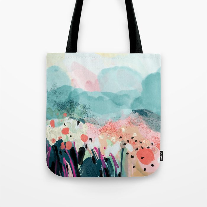 spring landscape Tote Bag Gallery Image 1