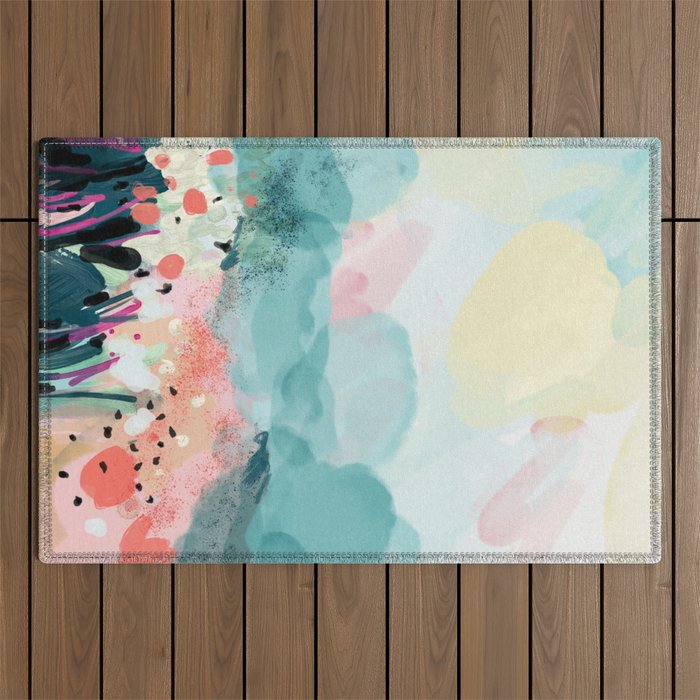 spring landscape Outdoor Rug Gallery Image 1